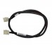 Кабель Supermicro CBL-SAST-0590 - cable Internal Mini-SAS HD cable for PCIe SSD NVMe, 12Gb/s, 70cm