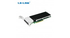 Cетевая карта Lr-Link LREC9804BT PCIe 3.0 x8, Intel x710, 4*RJ45 10G NIC Card ..