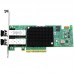 Сетевай адаптер Emulex LPe16002B-M6 Gen 5 (16GFC), 2-port, 16Gb/s, PCIe Gen3x8, LC MMF 100m