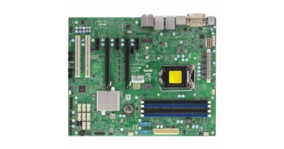 Материнская плата Supermicro X11SAE LGA1151, C236, 4*DDR4, 8*SATA3, M.2, 7*PCIE, 2*Glan, DVI-D, DP, HDMI, 2*COM, 2*USB 3.1, 6*USB 3.0, 8*USB 2.0 (OEM)