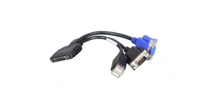 Кабель Supermicro CBL-0218L 11.5CM KVM/SUVI 36PIN TO 9PIN/15PIN/2USB ( аналог HP 409496-001 )