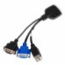 Кабель Supermicro CBL-0218L 11.5CM KVM/SUVI 36PIN TO 9PIN/15PIN/2USB ( аналог HP 409496-001 )