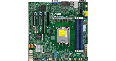 Материнская плата Supermicro X13SCL-F Soc-1700, mATX, C262, 4xDDR5, 8xSATA, 2x1GbE, IPMI, VGA (OEM) Материнская плата Supermicro X13SCL-F Soc-1700, mATX, C262, 4xDDR5, 8xSATA, 2x1GbE, IPMI, VGA (OEM)