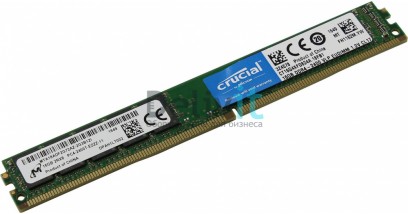 Модуль памяти Crucial 16GB DDR4 2400MHz PC4-19200 UDIMM ECC VLP CL17, 1.2V, DRx8 (CT16G4XFD824A) Модуль памяти Crucial 16GB DDR4 2400MHz PC4-19200 UDIMM ECC VLP CL17, 1.2V, DRx8 (CT16G4XFD824A)