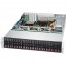 Серверная платформа Supermicro SSG-2028R-E1CR24N 2U 2xLGA2011 iC612 , 24xDDR4, 24x2.5""HDD, 4x10GbE, IPMI, 2x920W
