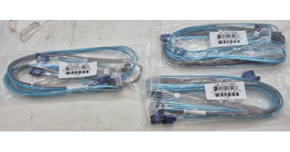 Кабель Supermicro CBL-SAST-0699 Mini-SAS HD (SFF-8643 ) to 4 SATA, 90/90/75/75cm w/75cm SB, 30AWG, 12Gb/s