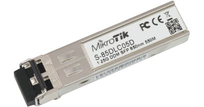 Трансивер MikroTik S-85DLC05D SFP module 1.25G MM 550m 850nm Dual LC-connector
