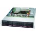 Корпус Supermicro CSE-216BE1C4-R1K23LPB 2U 2x1200W, 24x2.5" bays, Single SAS3 (12Gbps) expander, LP, 4x NVMe Support