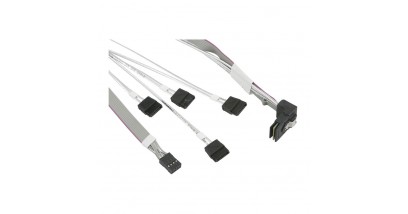 Кабель Supermicro CBL-SAST-0659 - Cable SAS RA IPASS (SFF-8087 угловые) to 4xSATA 70/70/75/75cm, with SideBand 30AWG Кабель Supermicro CBL-SAST-0659 - Cable SAS RA IPASS (SFF-8087 угловые) to 4xSATA 70/70/75/75cm, with SideBand 30AWG