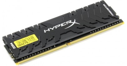 Модуль памяти Kingston 8GB DDR4 2666 DIMM XMP HyperX Predator Black HX426C13PB3/8 Non-ECC, CL13, 1.35V, Retail