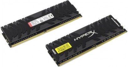 Модуль памяти Kingston 8GB DDR4 3200 DIMM XMP HyperX Predator Black HX432C16PB3K2/8 Non-ECC, CL16, 1.35V, Kit (2x4GB), Retail
