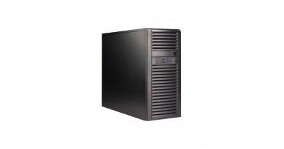 Серверная платформа Supermicro SYS-5039C-T Mid-Tower LGA1151 C246, Up to 64GB ECC, SATA3 RAID 0,1,5,10, 4 Fixed LFF / 8 SFF , 2 M.2 (M-key, 2260/2280/22110), 2 RJ45, HDMI/DVI-D/DP, 600W
