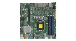 Материнская плата Supermicro X11SCL-LN4F LGA1151v2 iC242 mATX 4xDDR4 6xSATA3 SATA RAID i210AT 4xGgbEth (OEM)