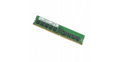 Модуль памяти Samsung 16GB DDR4 2400MHz PC4-19200 UDIMM ECC 1.2V (M391A2K43BB1-CRCQY) Модуль памяти Samsung 16GB DDR4 2400MHz PC4-19200 UDIMM ECC 1.2V (M391A2K43BB1-CRCQY)
