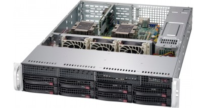 Корпус Supermicro CSE-825TQC-R1K03WB 2U SAS3 WIO 1000W PWS