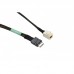 Кабель (Аналог Supermicro CBL-SAST-0929) OCuLink 0.91 (SFF-8611) to (SFF-8643) MiniSAS HD,INT,PCIe NVMe SSD