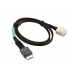Кабель (Аналог Supermicro CBL-SAST-0929) OCuLink 0.91 (SFF-8611) to (SFF-8643) MiniSAS HD,INT,PCIe NVMe SSD