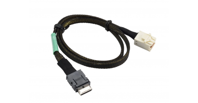 Кабель (Аналог Supermicro CBL-SAST-0929) OCuLink 0.91 (SFF-8611) to (SFF-8643) MiniSAS HD,INT,PCIe NVMe SSD
