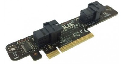 Сетевой адаптер Asus для подключения 2.5'' NVMe SSD к шине PCIe, PCIE-NVME2