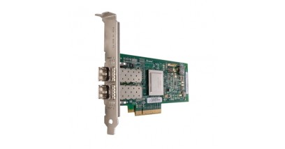 Сетевой адаптер Dell QLogic 2562 Dual Port 8Gb Fibre Channel HBA PCI-E X8 -Full Profile kit (406-BBEK)