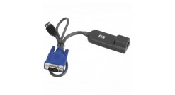 Адаптер для поключения консольного переключателя к серверу HP KVM Console USB In..