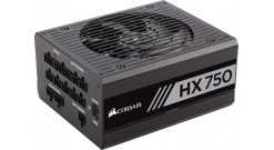 Блок питания Corsair HX750 (ATX v2.4, 750W, Active PFC, 135mm Fan, 80 Plus Platinum) [CP-9020137-EU] Retail