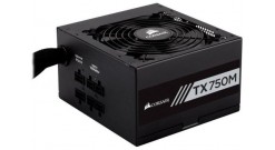 Блок питания Corsair TX750M (ATX v2.31, 750W, Active PFC, 120mm Fan, 80 Plus Gold) [CP-9020131-EU] Retail