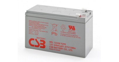 Аккумулятор CSB HRL1234W (12V, 9Ah) с увеличенным сроком службы
