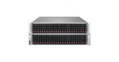 Корпус Supermicro CSE-417BE1C-R1K28LPB - 4U, 2x1280W, 72x2.5""HDD, single SAS3 (12Gbps) expander, LP