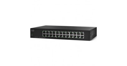 Коммутатор Cisco SB SF110-24-EU, 24-Port 10/100 Switch