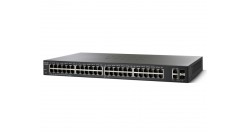 Коммутатор Cisco SB SF220-48-K9-EU, 48-Port 10/100 Smart Plus Switch