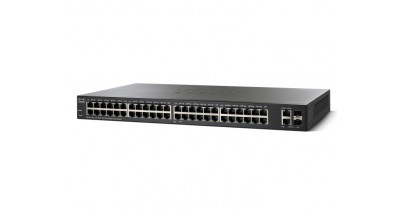 Коммутатор Cisco SB SF220-48-K9-EU, 48-Port 10/100 Smart Plus Switch