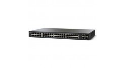 Коммутатор Cisco SB SF220-48P-K9-EU, 48-Port 10/100 PoE Smart Plus Switch