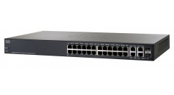 Коммутатор Cisco SB SG300-28PP-K9-EU, 28-Port Gigabit PoE+ Managed Switch..