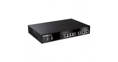 Коммутатор D-Link DWC-1000, Wireless Controller, 2-Option Ports 10/100/1000 BASE-T Gigabit Ethernet + 4-Ports 10/100/1000 BASE-T Gigabit Ethernet Lan Ports, 2-Ports USB 2.0,