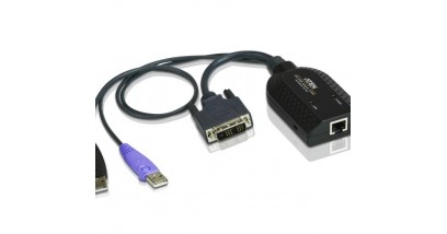 DVI USB virtual media KVM adapter cable
