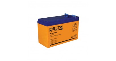 Delta серии HR 12-34W (8,5 А\ч, 12В) cвинцово- кислотный аккумулятор