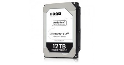 Жесткий диск HGST 12TB SAS 3.5"" (HUH721212AL4204) Ultrastar HE12 256MB, 7200 RPM, 12Gb/s, 4KN SE