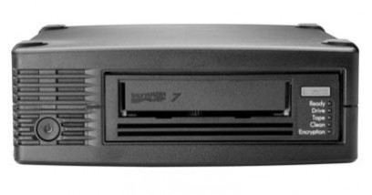 Ленточный накопитель HPE Ultrium 15000 SAS Tape Drive, Ext. (Ultr. 6/15TB incl. 1data ctr, SAS cbl SFF8644/SFF8087)
