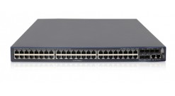 Коммутатор HP JG542A#ABB 5500-48G-PoE+-4SFP HI с 2 интерфейсными слотами (48xRJ-45 10/100/1000 PoE+, 4xGigabit Ethernet SFP, 2xSFP+ 10GbE, 2 доп слота)