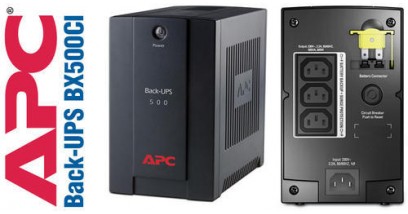 ИБП APC Back-UPS RS/ 500VA/300W/ 230V/ AVR/ 3xC13 (battery backup)/ 2 year warranty/ Tower/ Black