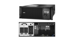 ИБП APC Smart-UPS SRT RM, 6000VA/6000W, On-Line, Extended-run, Rack 4U (Tower convertible), Pre-Inst. Web/SNMP, with PC Business, Black
