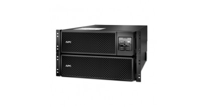 ИБП APC Smart-UPS SRT RM, 8000VA/8000W, On-Line, Extended-run, Rack 6U (Tower convertible), Pre-Inst. Web/SNMP, with PC Business, Black