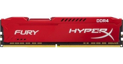 Модуль памяти Kingston 8GB 3200MHz DDR4 CL18 DIMM 1Rx8 HyperX FURY Red