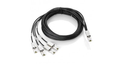 Кабель HP 2m Ext Mini-SAS to 4x1 Mini-SAS Cable (AN975A)