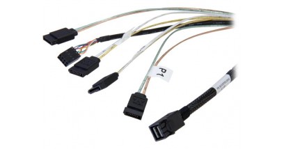 Кабель MINI SAS HD internal cable SFF8643 to x4 SATA 0,6м (LSI00410)