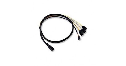 Кабель MINI SAS HD internal cable SFF8643 to x4 SATA 1,0м (LSI00411)