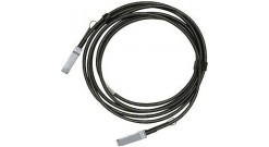 Кабель Mellanox MCP1600-E001E30 Passive Copper cable, IB EDR, up to 100Gb/s, QSFP28, 1m, Black, 30AWG
