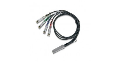 Кабель Mellanox MCP7F00-A003R30L passive copper hybrid cable, ETH 100GbE to 4x25GbE, QSFP28 to 4xSFP28, 3m, Colored, 30AWG, CA-L