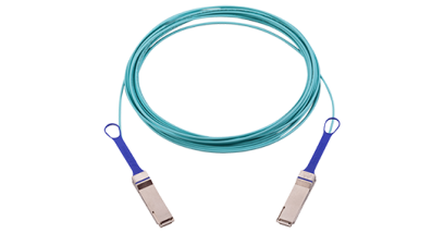 Кабель Mellanox MFA1A00-E010 active fiber cable, IB EDR, up to 100Gb/s, QSFP, LSZH, 10m